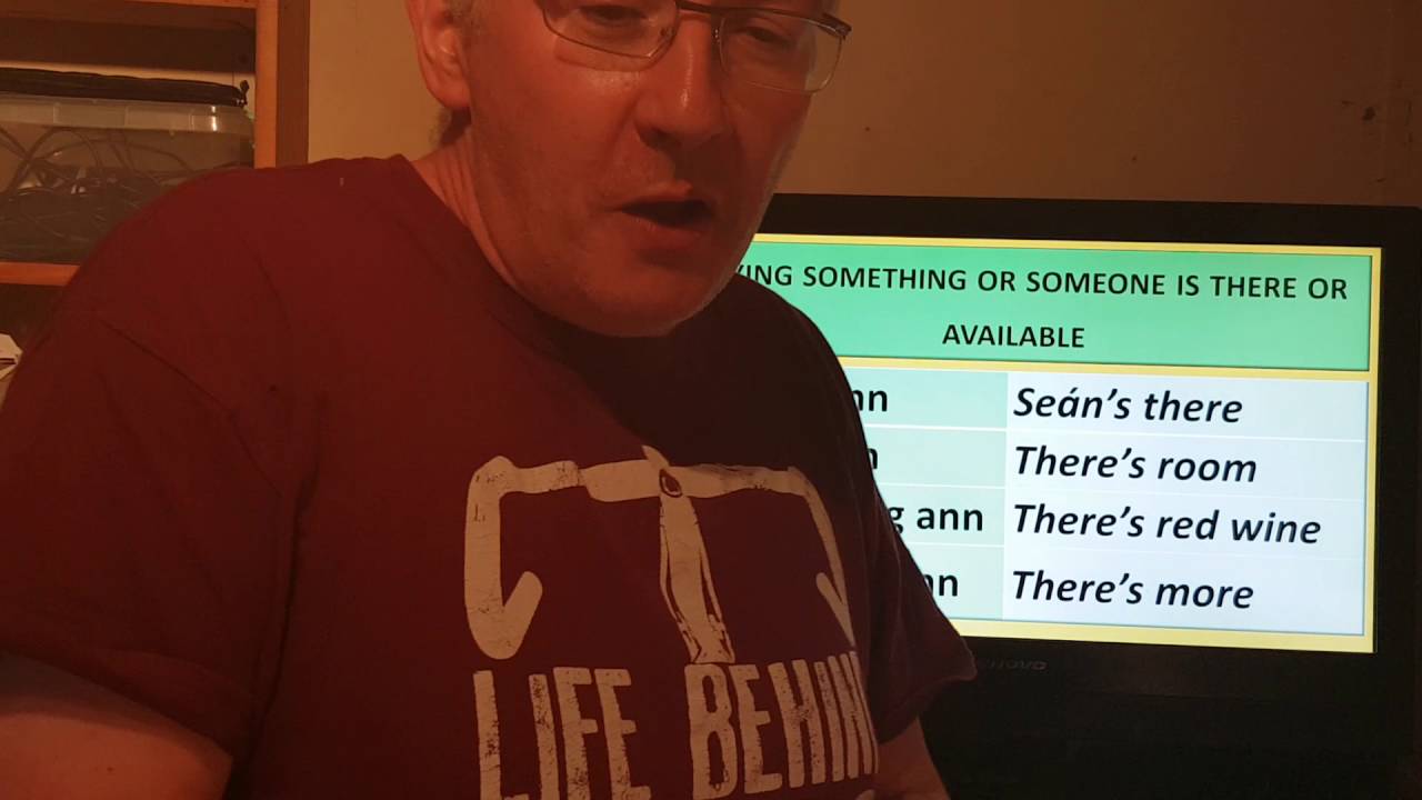 Irish Lesson 1: Verb 