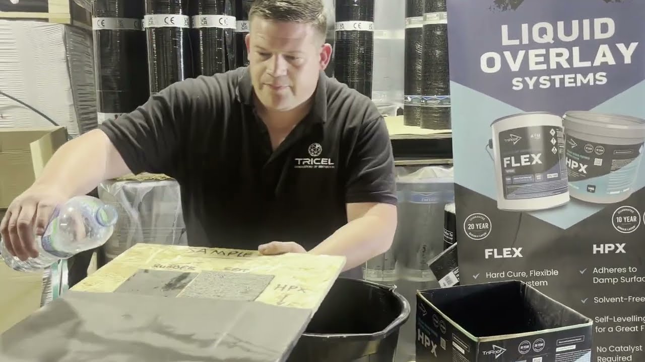 HPX Waterproofing Demo Video