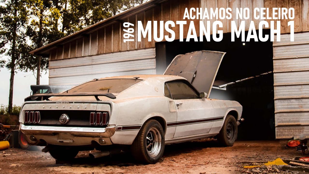 1969 MACH 1 PARADO HÁ 5 ANOS NO BRASIL em um GALPÃO I Nando SA