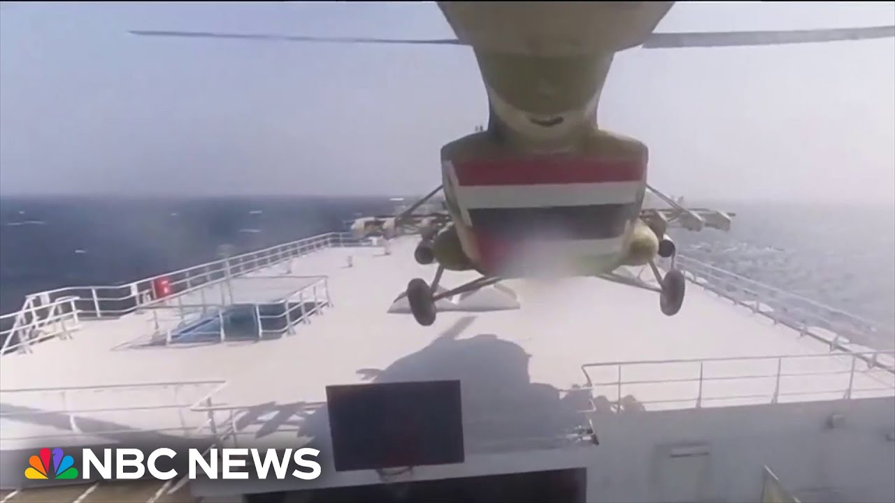 Houthi missile strike ignites oil tanker in Gulf of Aden sending crew in life boats 