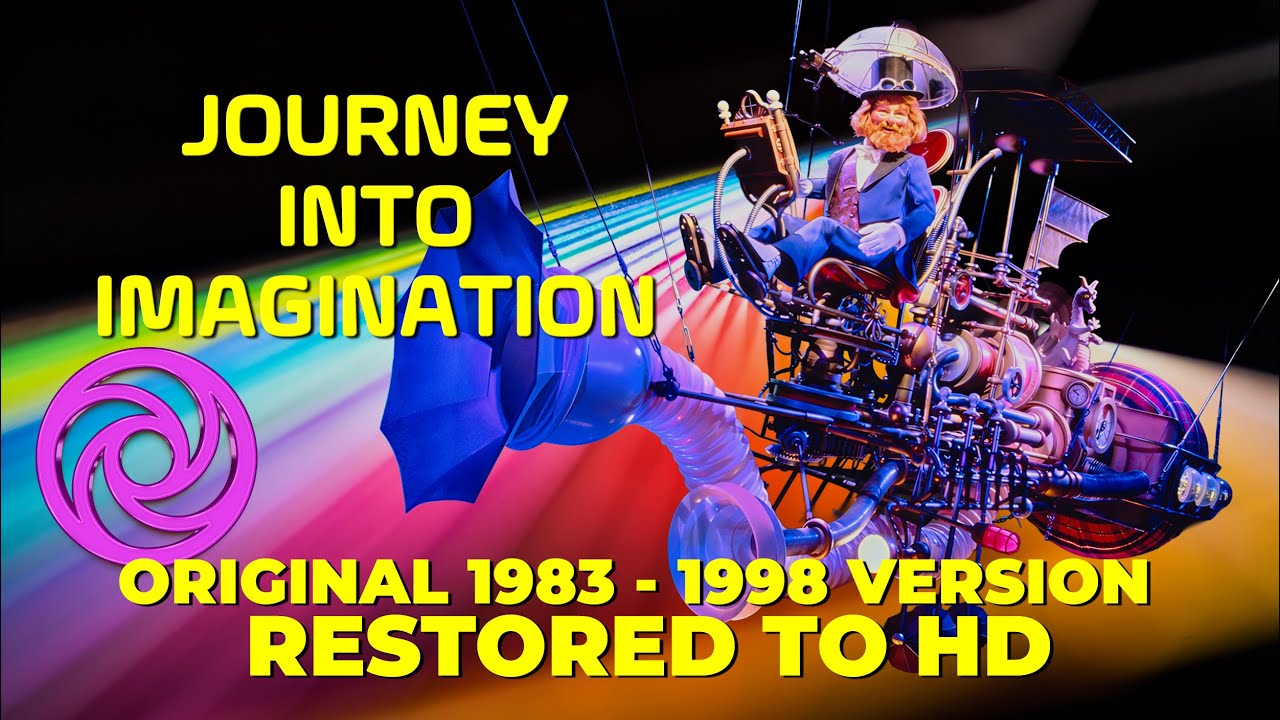 Journey Into Imagination: RESTORED TO HD | 1983 - 1998 Classic Version Of The Ride #disneyparks