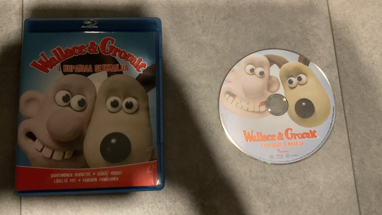 Wallace & Gromit The Complete Collection Finnish Blu-ray Walkthrough