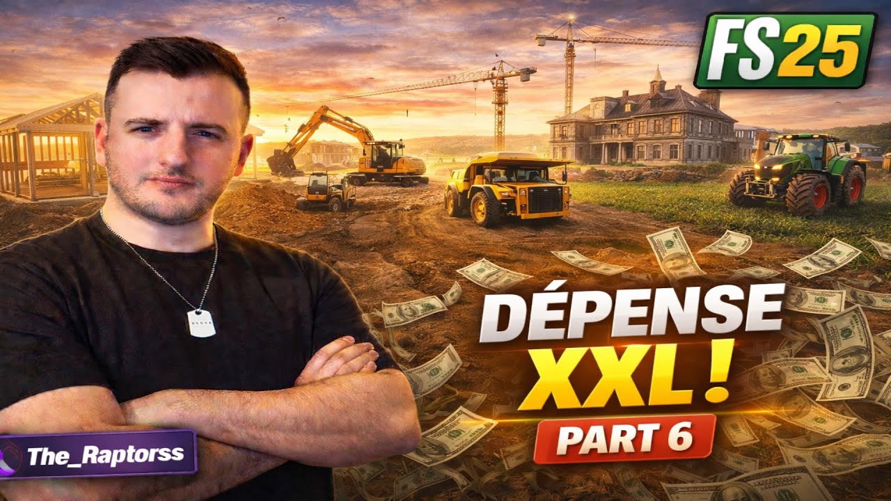 🐄Farming Simulator 25 #5 – L’exploitation devient énorme !