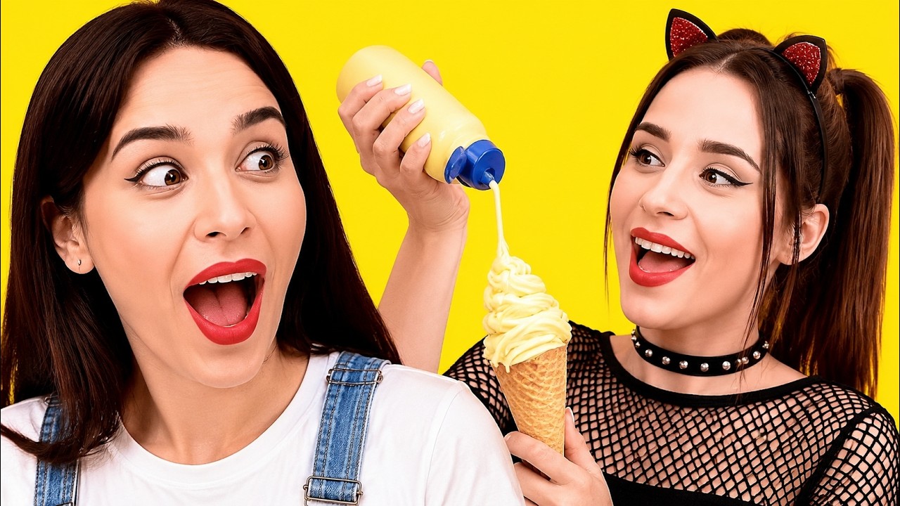 PRANK MAKANAN SERU UNTUK TEMAN || Trik seputar makanan dan trik lucu Ala 123 GO! GOLD