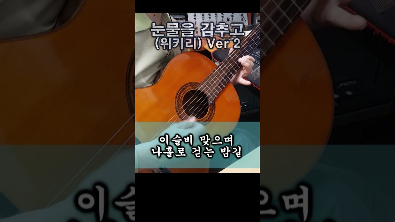 눈물을 감추고 (위키리) Ver 2