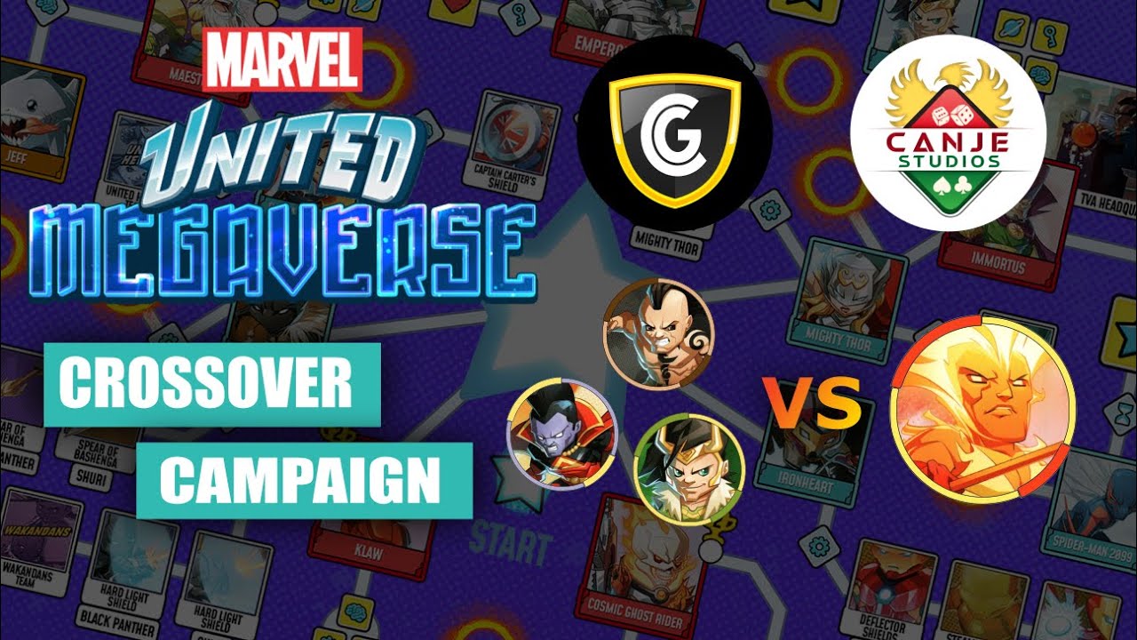 Marvel United Megaverse Campaign | Firelord | Game - 129