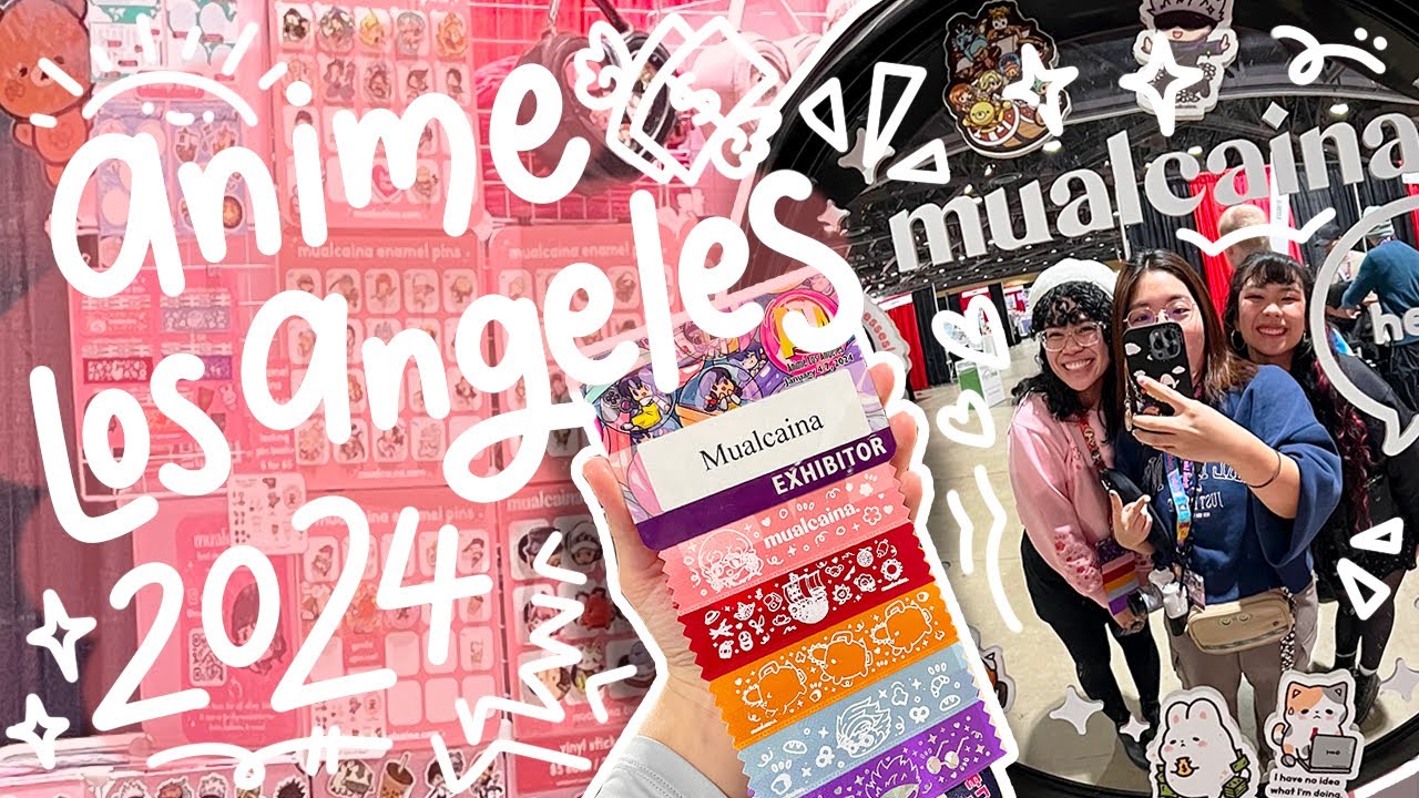 A Successful $$$ Anime Los Angeles (ALA) 2024! | Artist Alley Vlog | Mualcaina