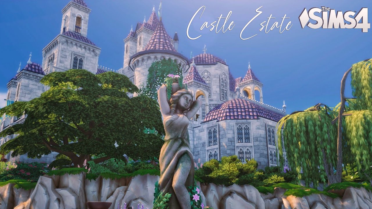 Castle Estate 👑 64x64 (noCC) THE SIMS 4 | Stop Motion