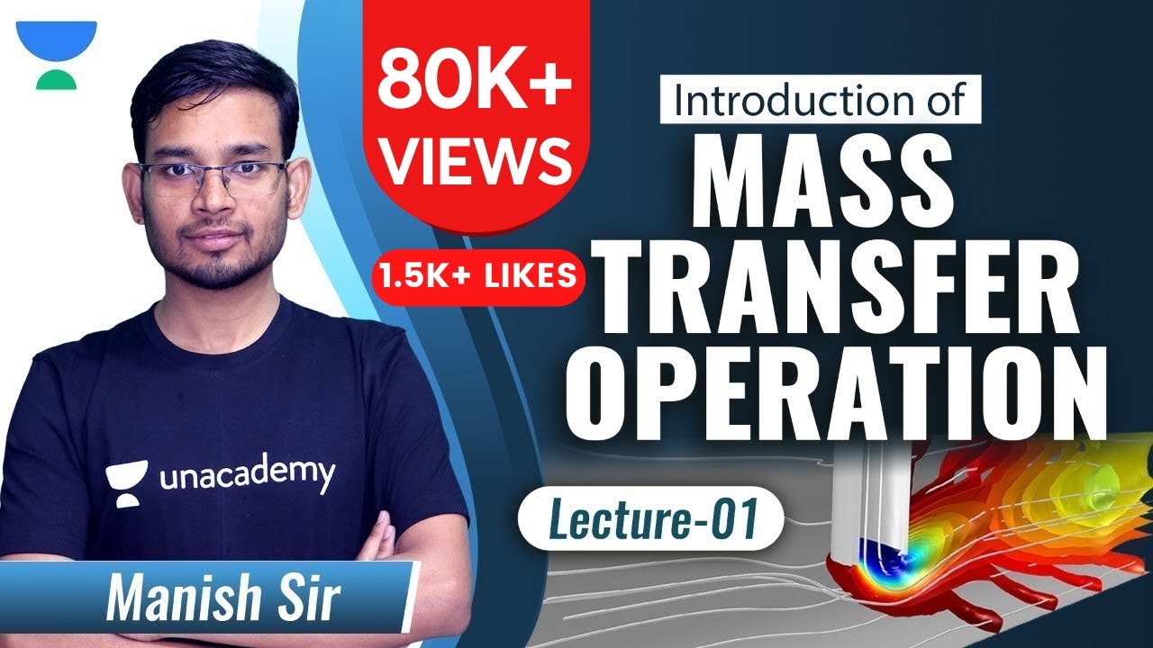 Introduction | L:1 | Mass Transfer Operation | GATE2022 (Chemical Engineering) | Manish Sir