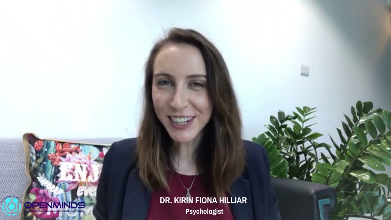 Dr. Kirin, Fiona Hilliar, Psychologist at OPENMINDS Centre, Dubai