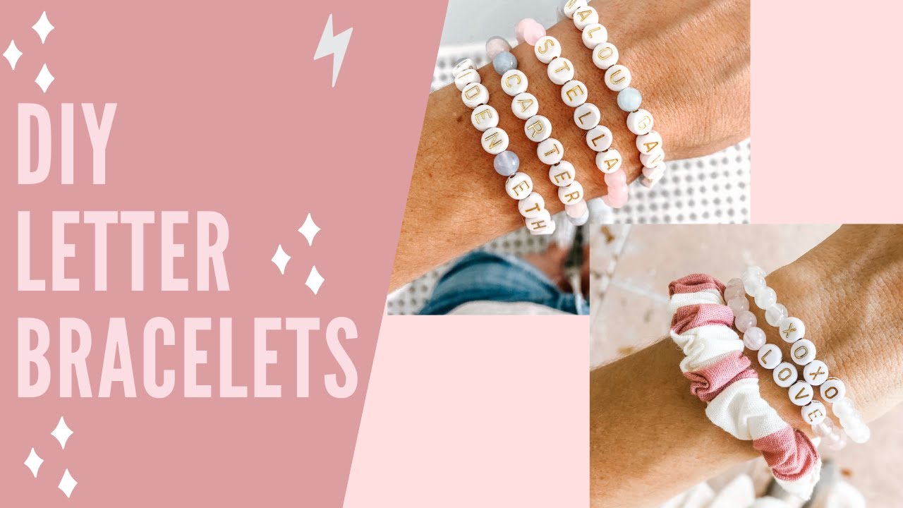 Beaded Letter Bracelet Tutorial with Alexandra Gioia