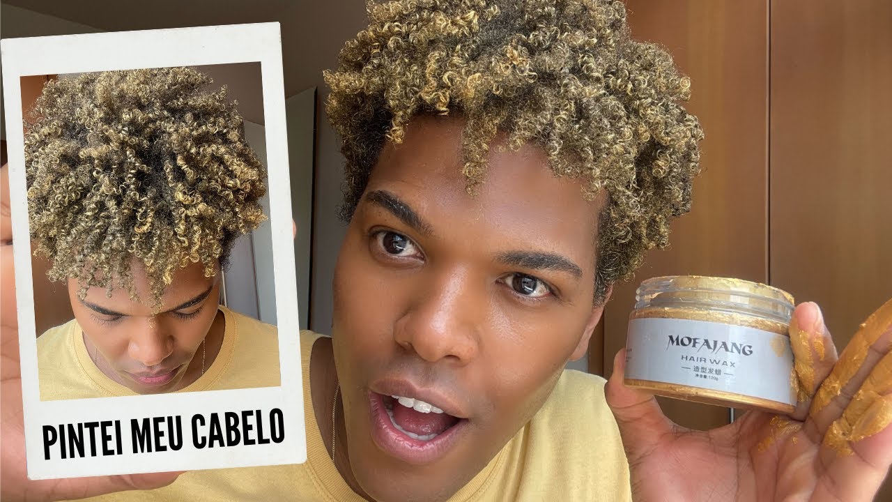 Pintei meu cabelo crespo com a tinta Mofajang/ ela sai? Quanto tempo dura? Como aplicar?
