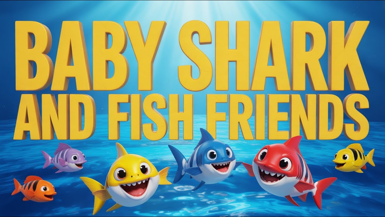 Little Blue Fish Song | Kids Music About Swimming, Learning Colors, and Ocean Friends