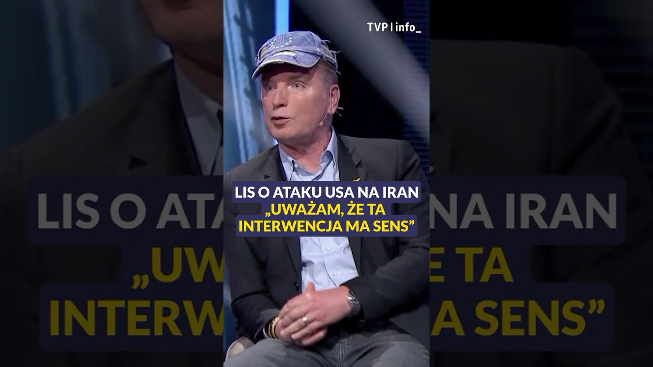 Tomasz Lis o ataku USA na Iran: ta interwencja ma sens #polityka #usa #iran #shorts