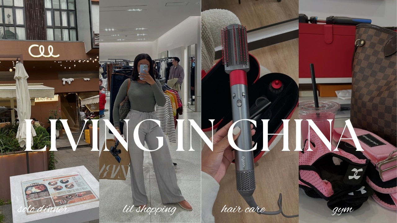 WEEKLY VLOG | LIVING IN CHINA | GYM + SHOPPING + LASHES + SKINCARE + DINNER