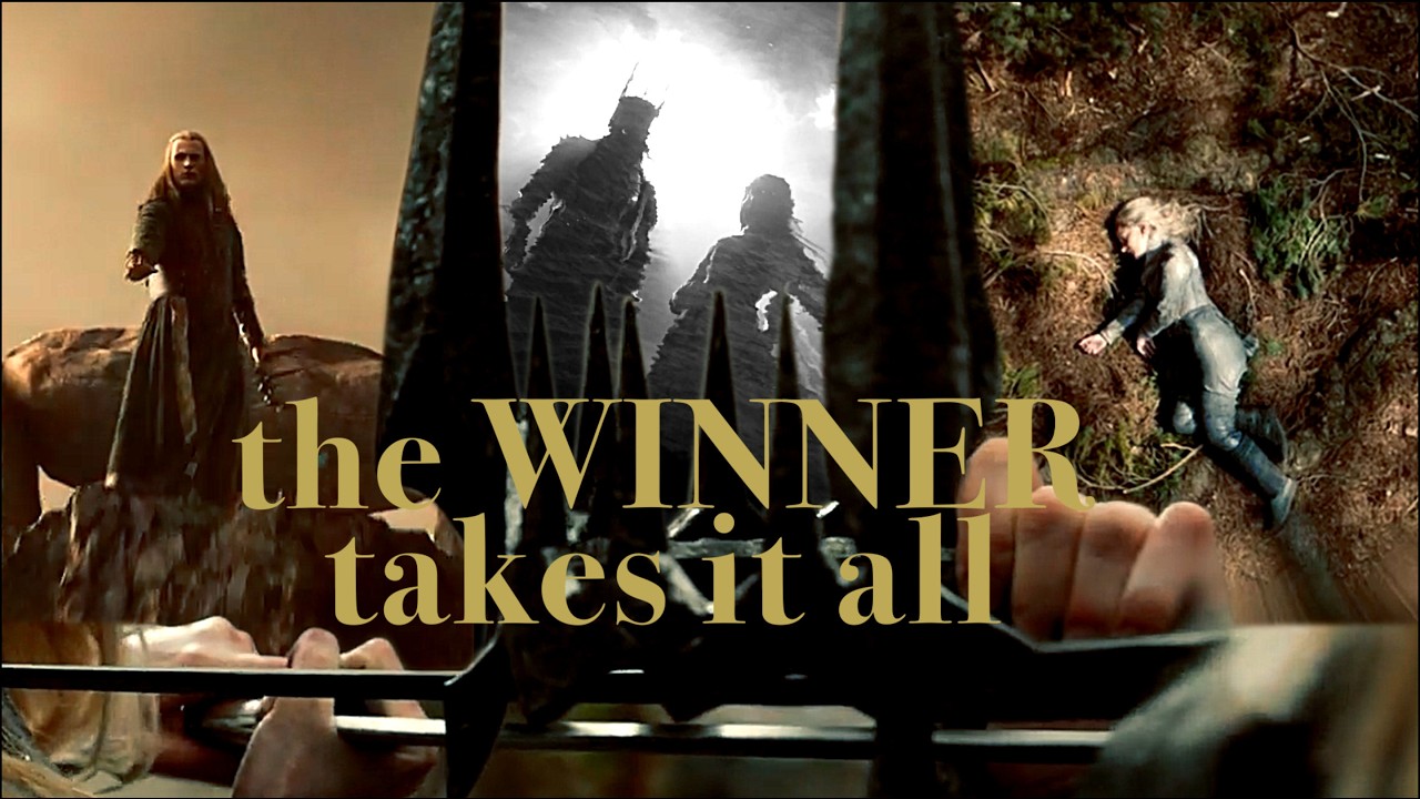 sauron & galadriel | the winner takes it all