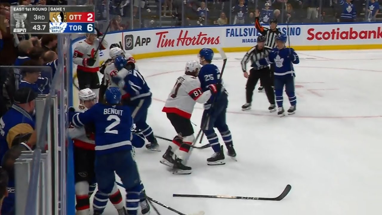 Last Minute of Play Ottawa @ Toronto