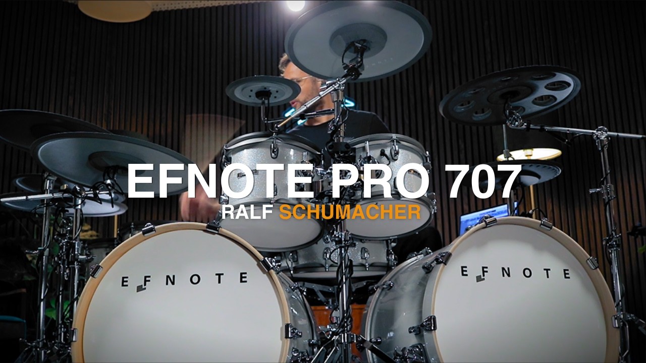 RALF SCHUMACHER | EFNOTE PRO 707 DOUBLE BASS KIT