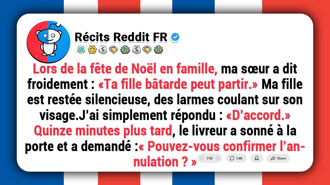 Ma sœur a traité ma fille de « bâtarde » et l’a exclue de Noël.Quinze minutes plus tard, moi…
