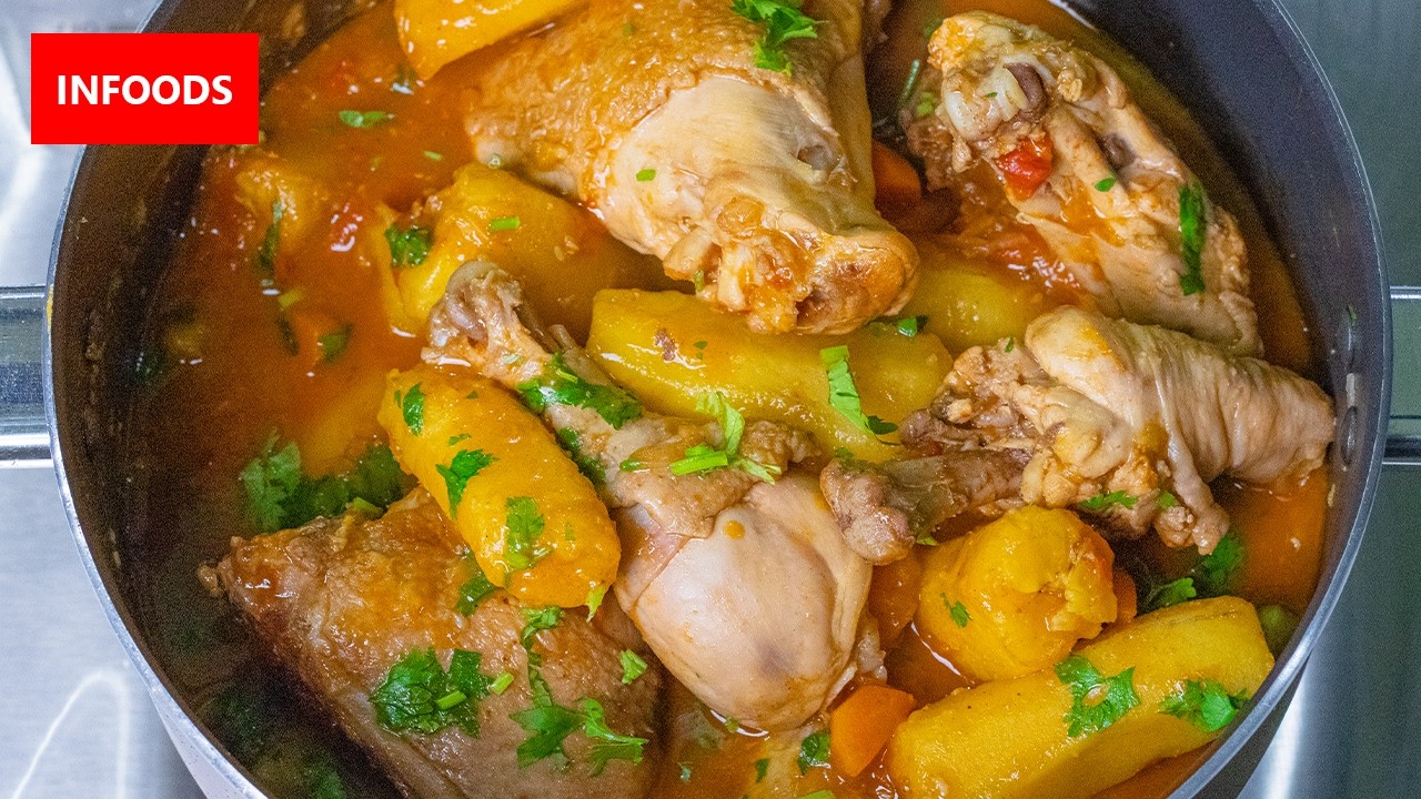 Chicken and Green Bananas Recipe | How to Cook Chicken with Green Bananas | Infoods