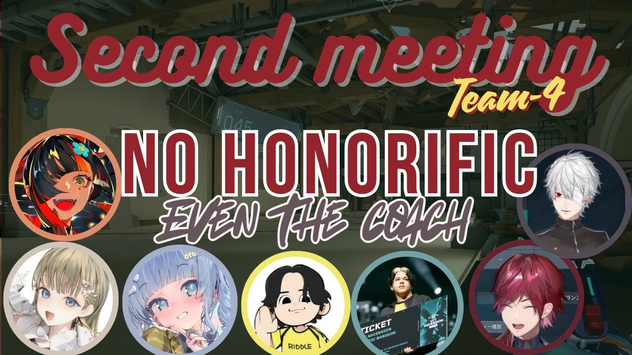 【ENG SUB】Second Meeting Team 4 No One Use Honorifics【Vsai/Kuzuha/Nijisanji/Valorant】