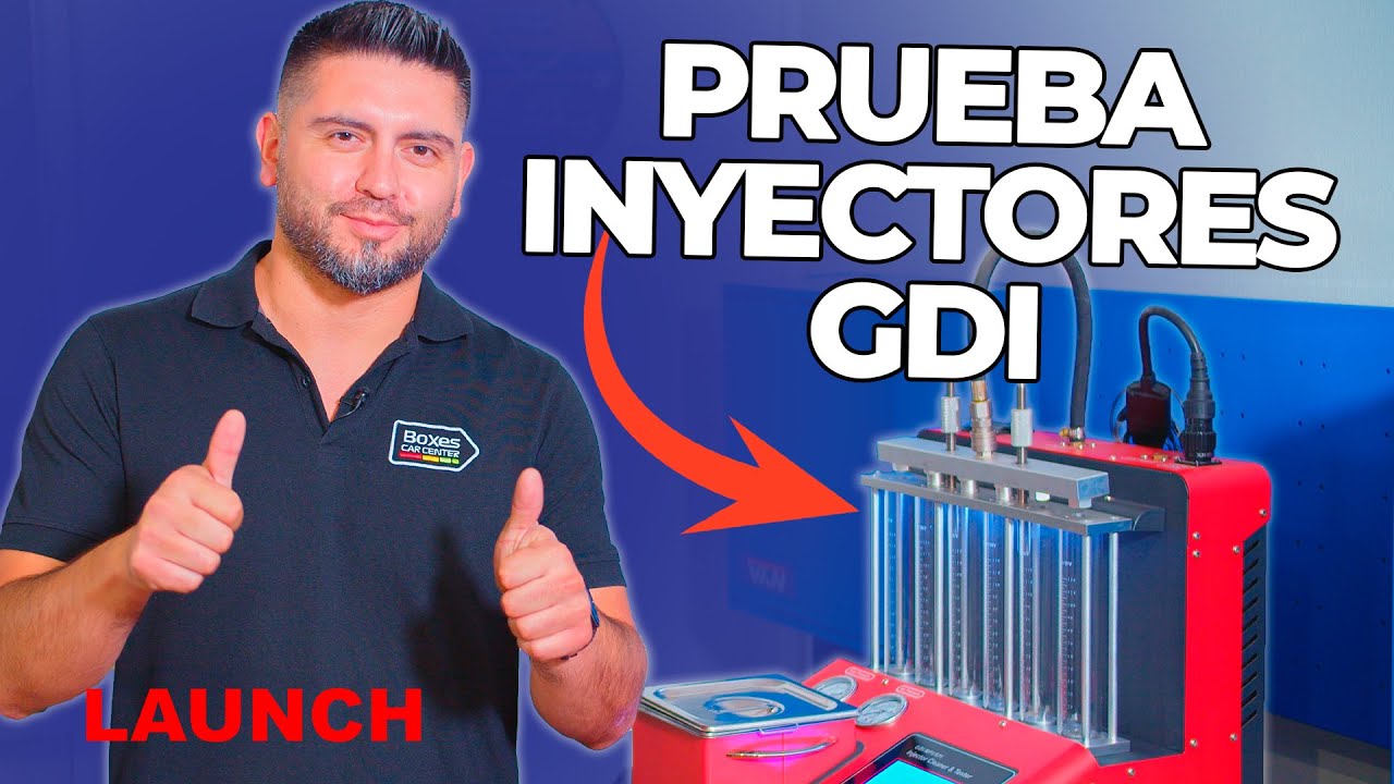 REALIZA LIMPIEZA de INYECTORES DIRECTA con el nuevo LAUNCH GDI 605A