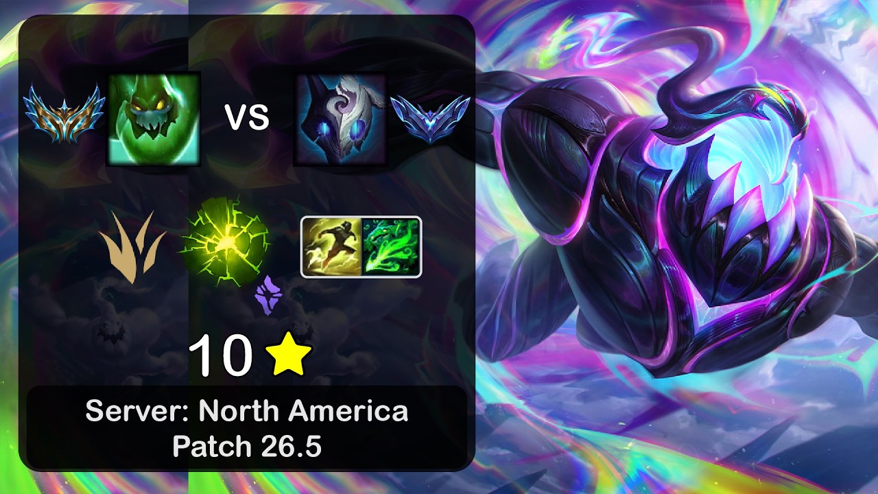 Zac Jungle vs Kindred - NA Challenger - Patch 26.5