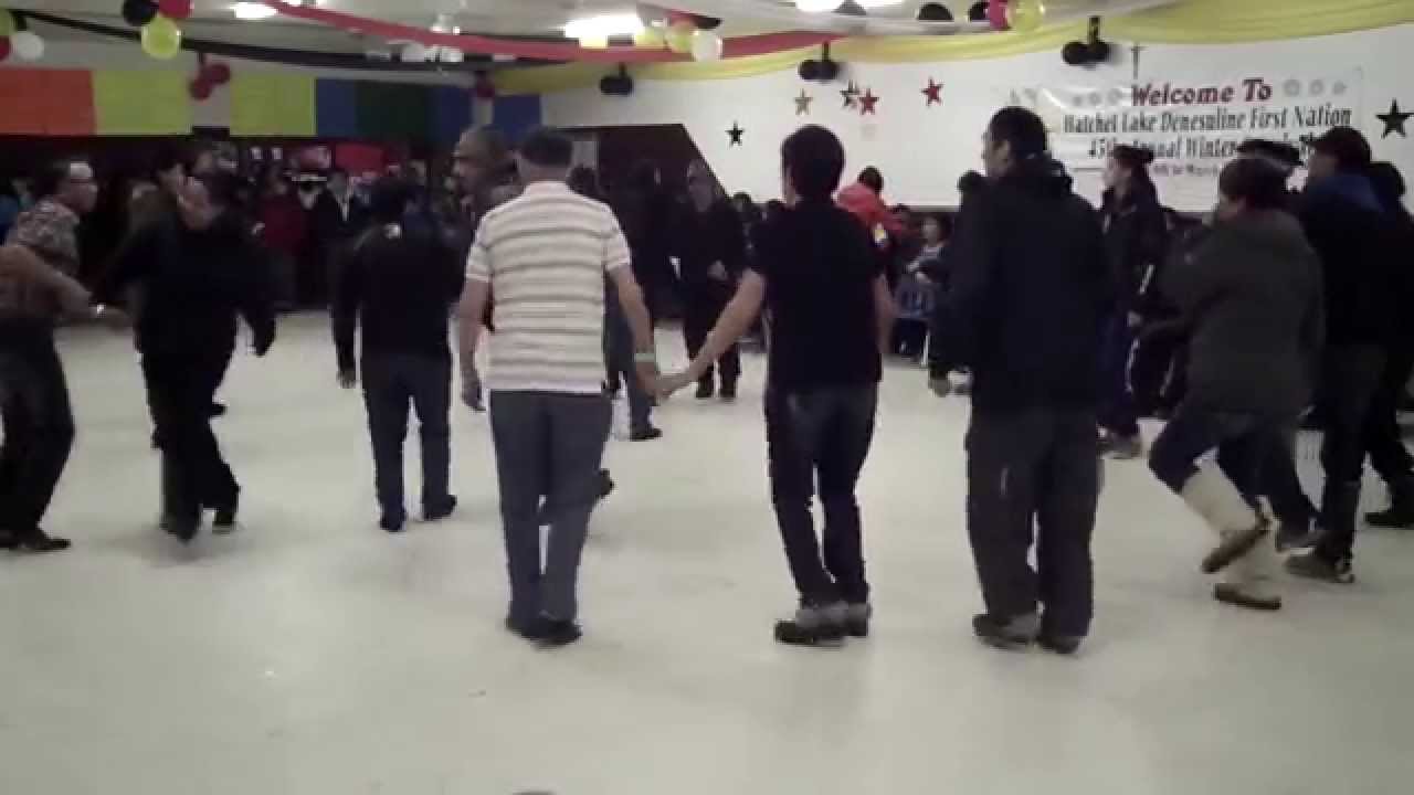 Square Dancing at Hatchet Lake Denesuline 45th Annual Winter Carnival