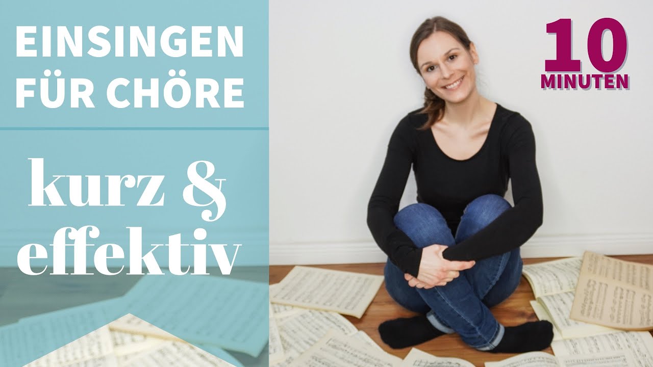 Einsingen für Chöre - kurz und effektiv | singDu.de