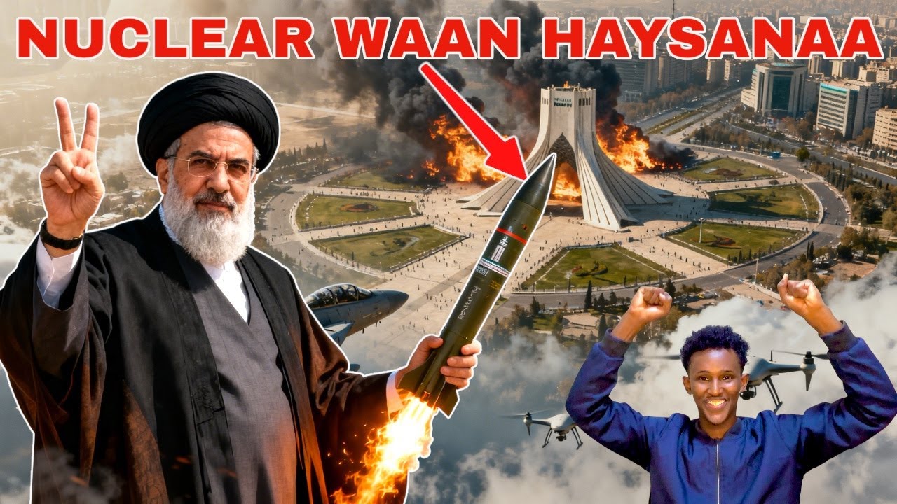 GUUL IIRAAN NUCLEAR KU HANJABTAY,DIGNIINTII UGU CUSLAYD CADAYSEY INAY HAYSATO MADAXTO QARXAYA,XOG