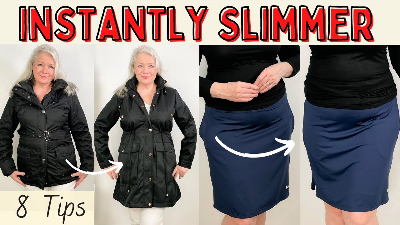8 Slimming Tips To Look Thinner Instantly