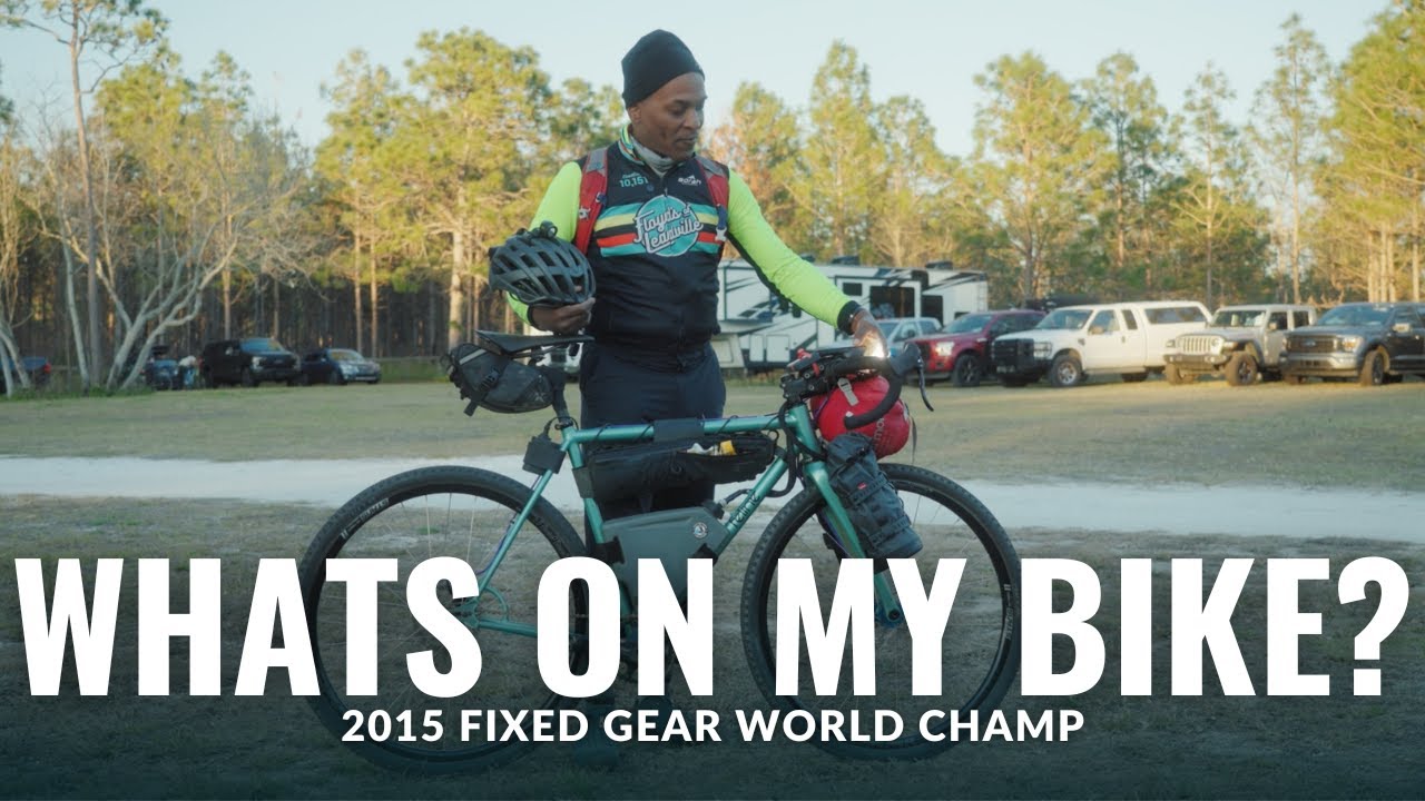 A Look at the Fixed Gear World Champion's Bike Setup