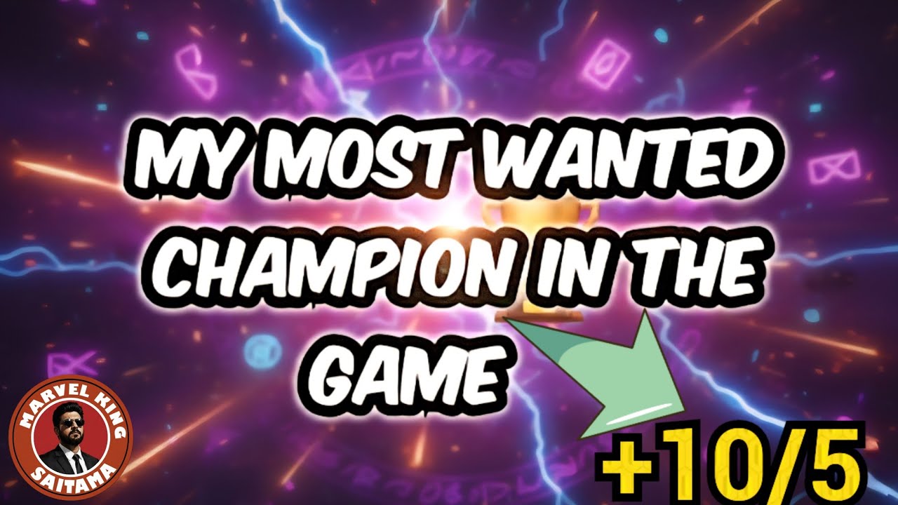 My Most wanted Champion in the Game 🏆🏆 - Survivability, Damage & Utility- +10/5