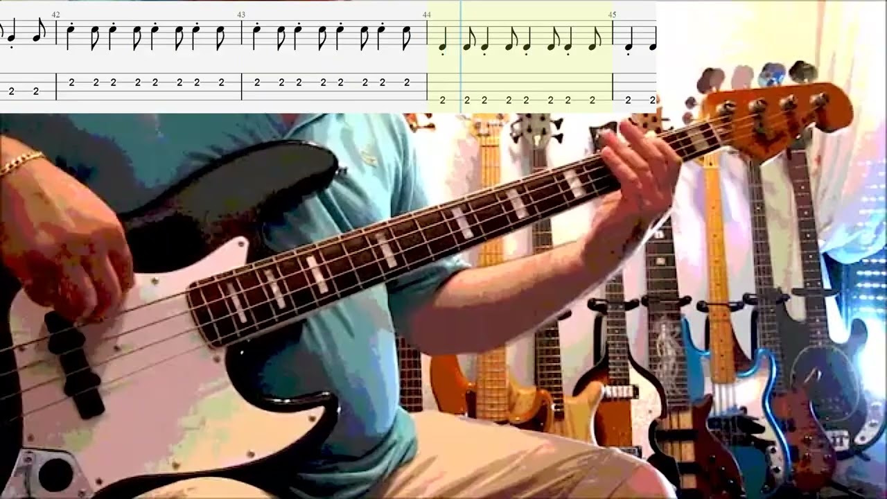 Electric Light Orchestra   - Turn To Stone Bass  with TAB