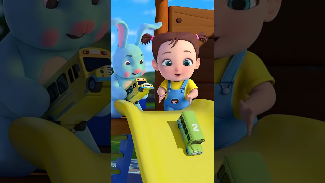Count The Buses With Me | Nursery Rhymes & Kids Songs | NuNu Tv 
