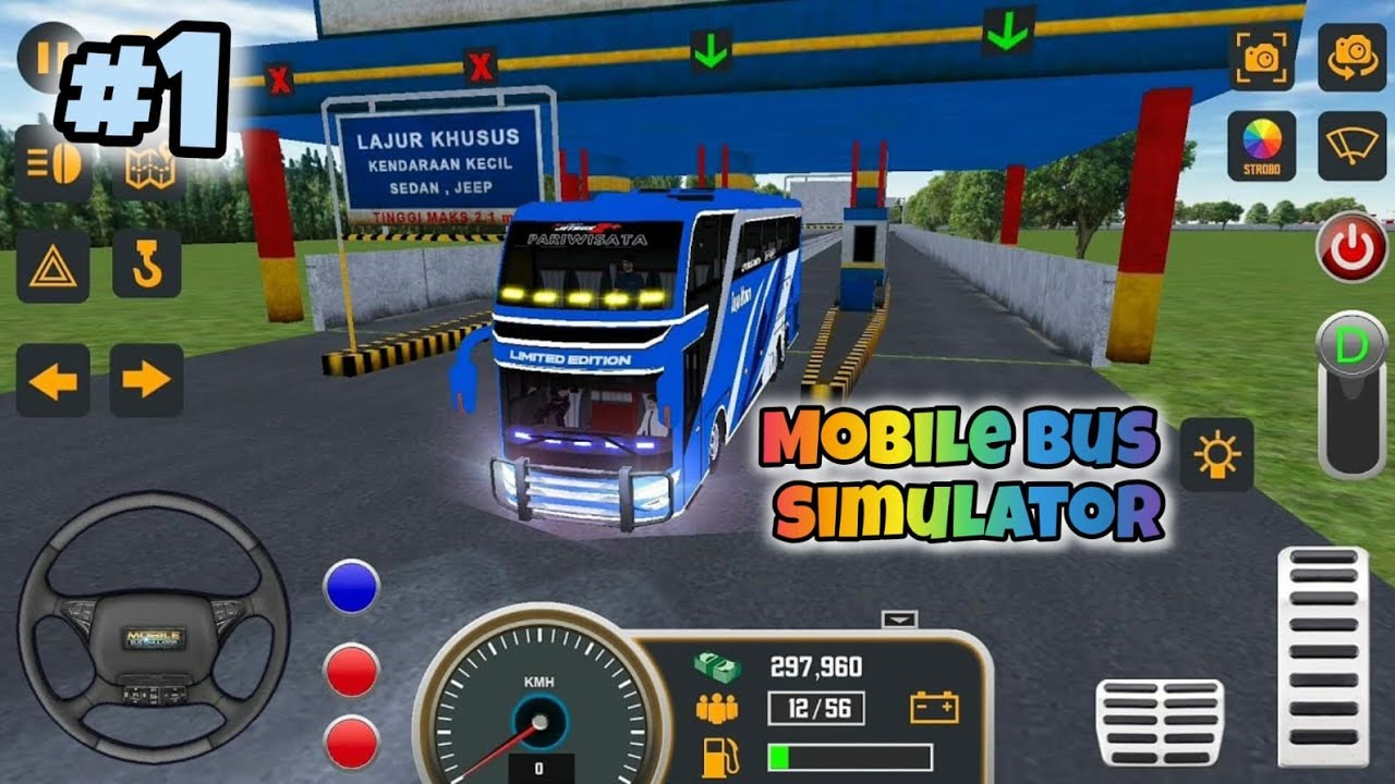 MOBILE BUS SIMULATOR GAMEPLAY #1