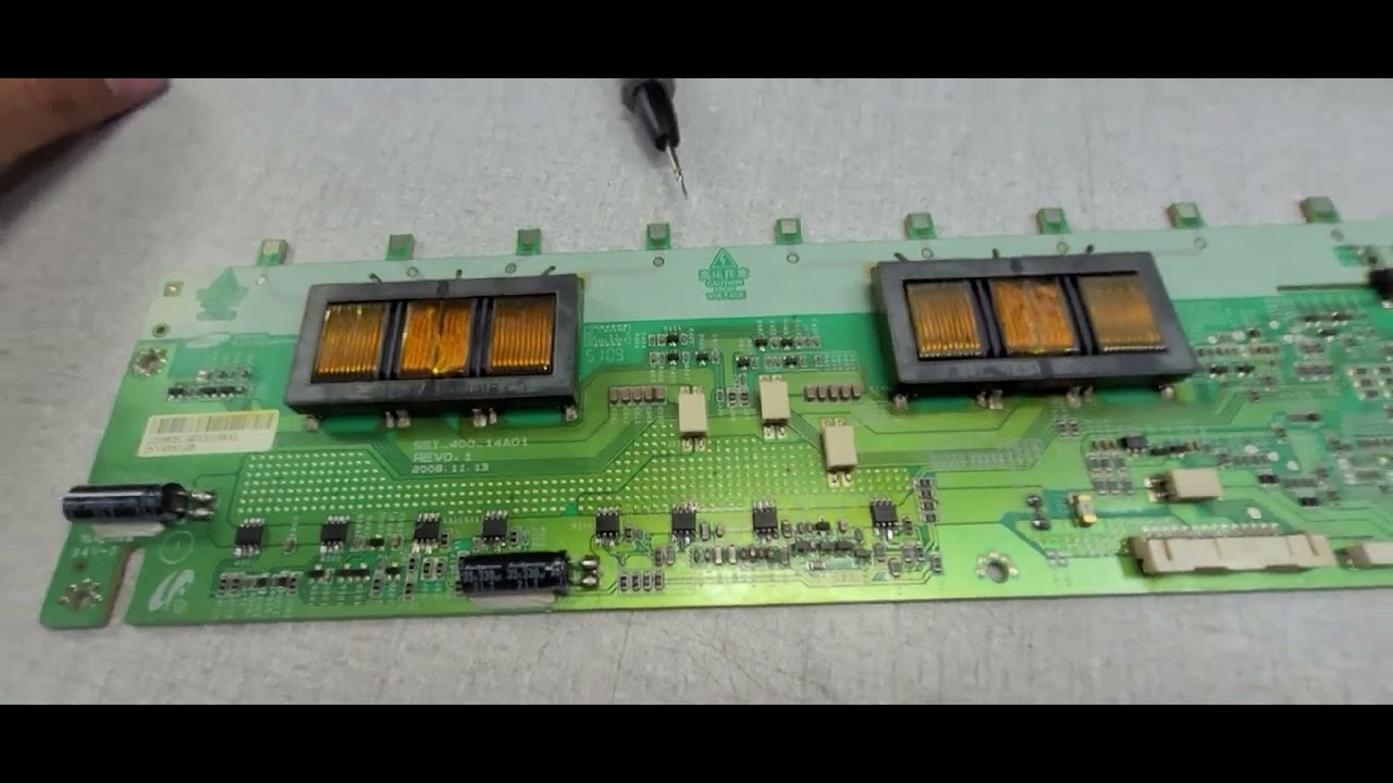 Sua TV Semp Toshiba LC4045F/LC4046FDA Só Tem Áudio SOM sem IMAGEM defeito Placa Inverter