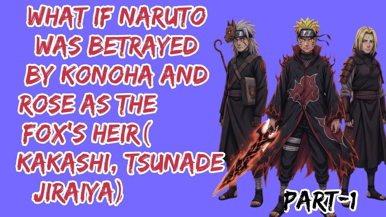 What if Naruto Was Betrayed by Konoha and Rose as the Fox’s Heir(Kakashi, Tsunade&Jiraiya)/Part /1