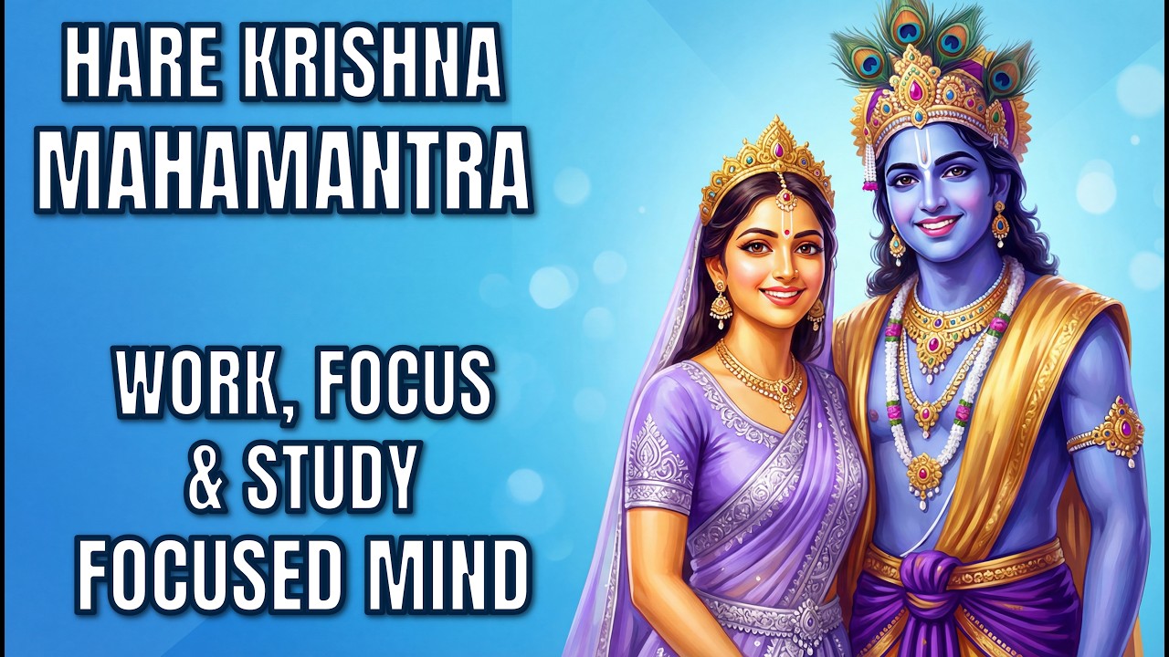 Hare Krishna Focus & Study | 70 BPM | Study Pattern