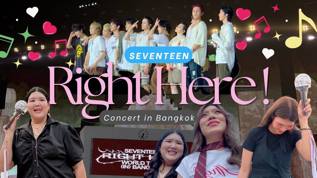 VLOG & RECAP - SVT RIGHT HERE IN BKK 2025 รักนะจุ๊บๆ | CARROT SNAP