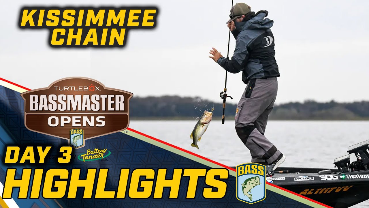 Главные события: турнир Bassmaster OPEN на озере Киссимми.