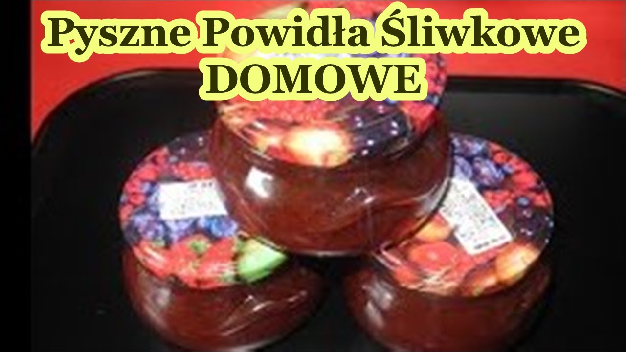 POWIDŁA DŻEM MARMOLADA DOMOWA PRZEPIS JAK ZROBIĆ ZE ŚLIWEK PYSZNE 🧡💥Nr. 65/DO PĄCZKÓW NALEŚNIKI