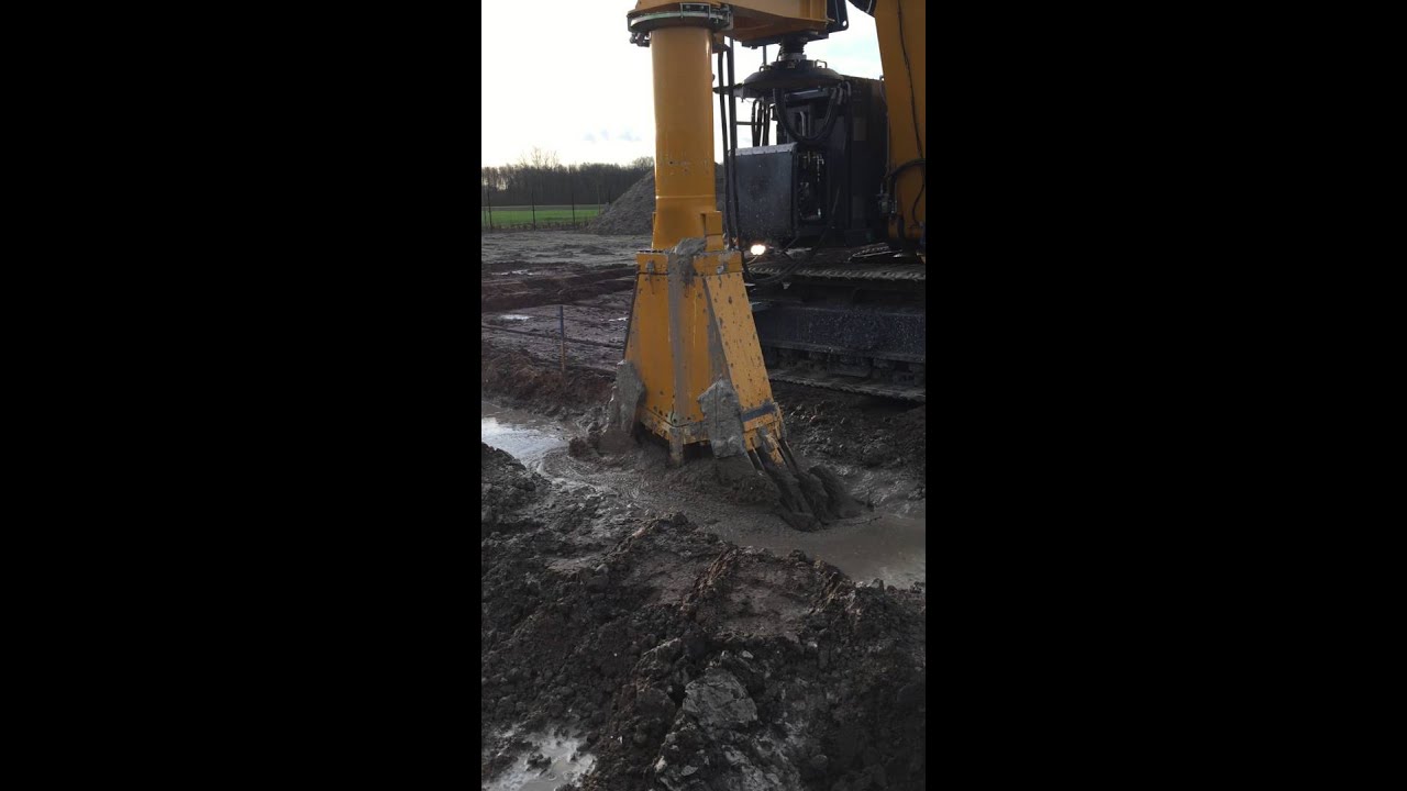 BodemBouw bouwkuip met CSM-wanden en waterglas injectielaag op een project in Alverna Wijchen.