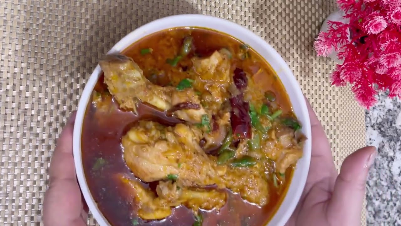 Tari Wala Chicken Curry Spicy Chicken Recipe for Beginners🍗😋