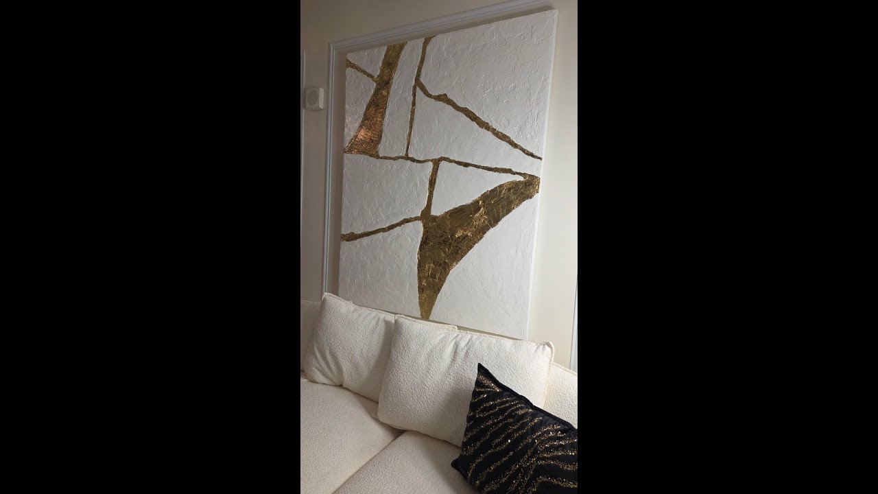 HOW I MADE THIS #artwork #art #canvasart #texturedart #artist
