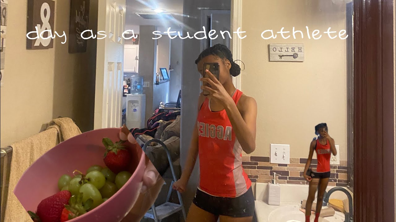 Day in my life as a student athlete #athlete #track #trackandfield #viral #grwm #realatable #runner
