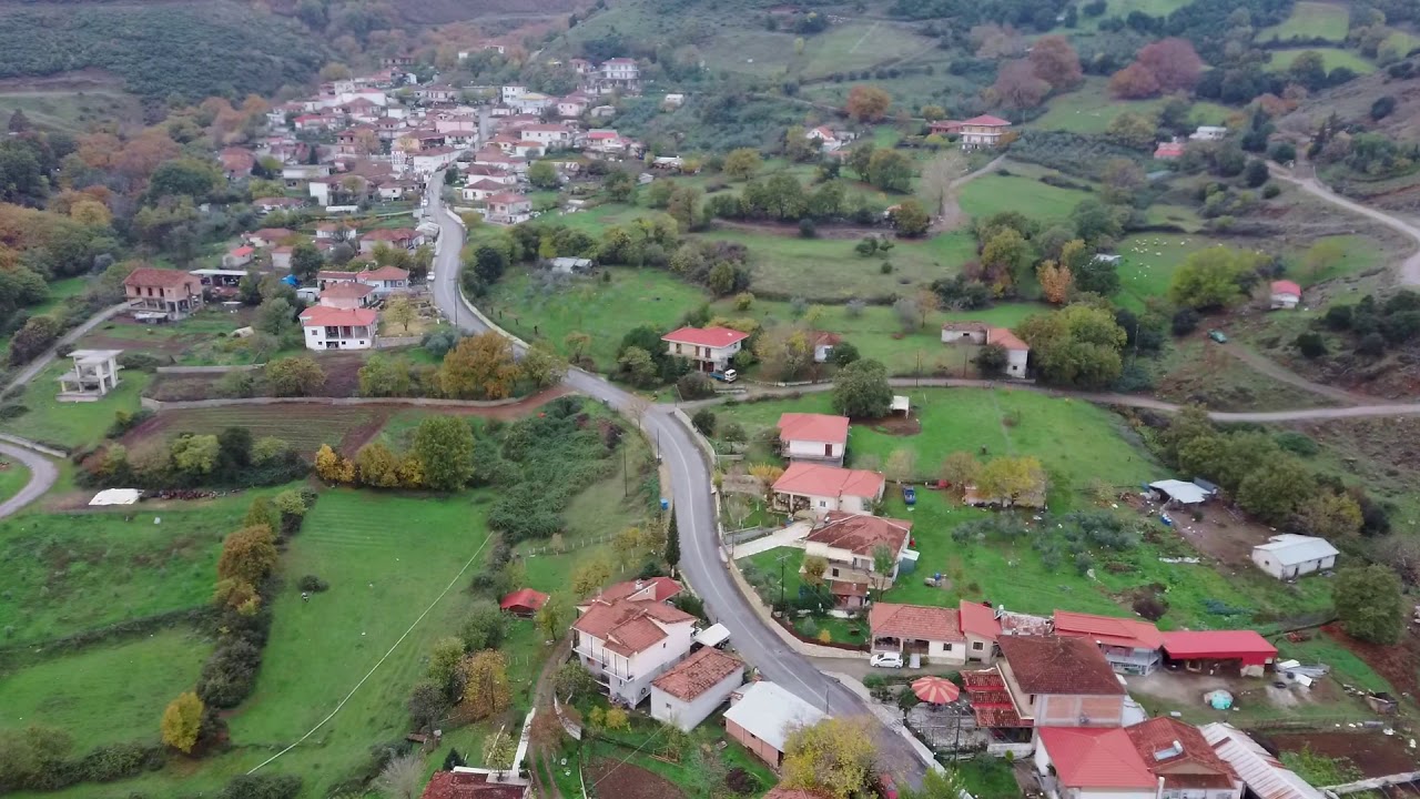 Genesi Trikala Greece - Drone View