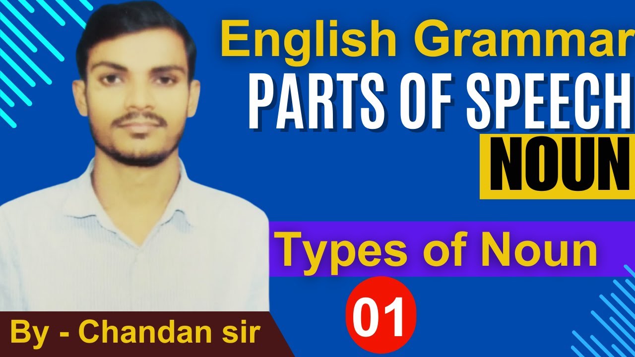 #noun | Parts Of Speech | Noun English Grammar | Types of Noun | Basic to Advance | by chandan sir