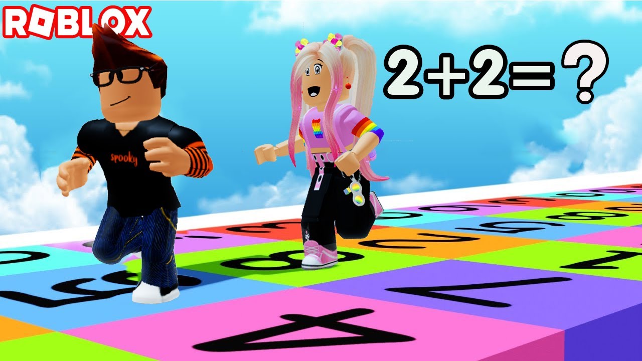 Jugamos las Carreritas de Matem&aacute;ticas mas Divertidas de Roblox!😄Carrera De Bloques Matem&aacute;ticos