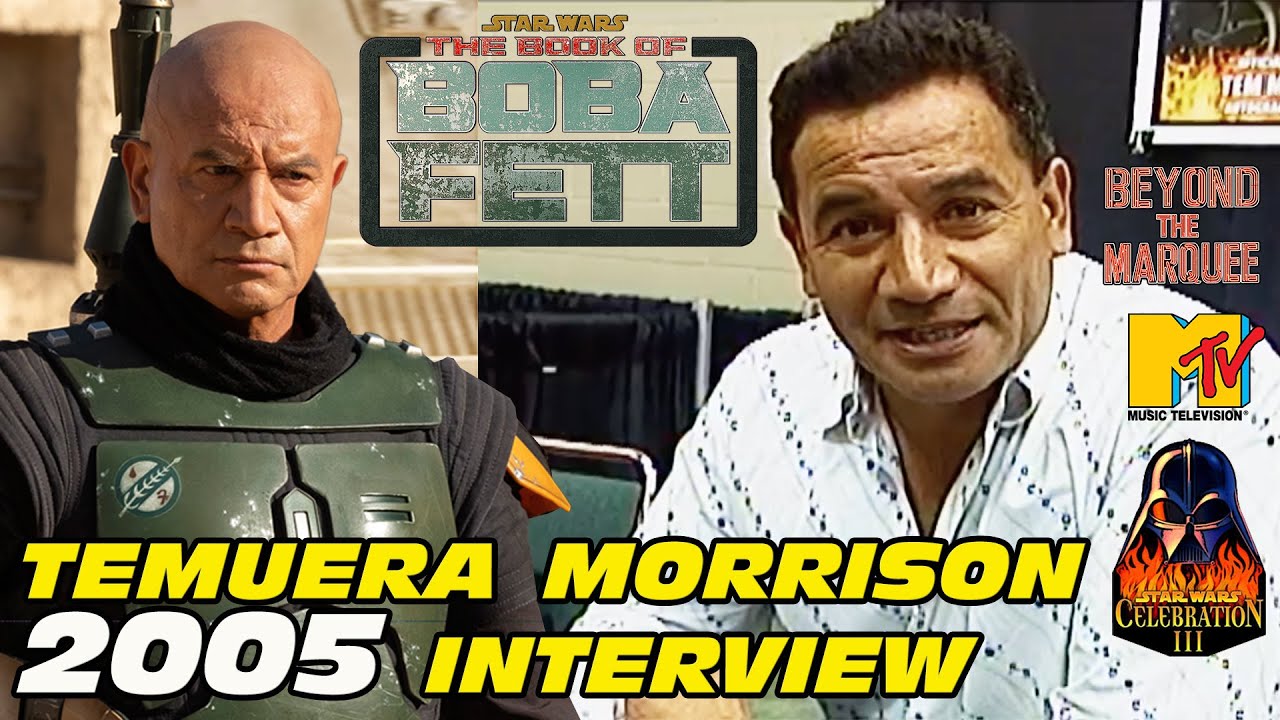 LOST Temuera Morrison MTV News 2005 Interview - Star Wars Celebration 3 Book of Boba Fett EXCLUSIVE